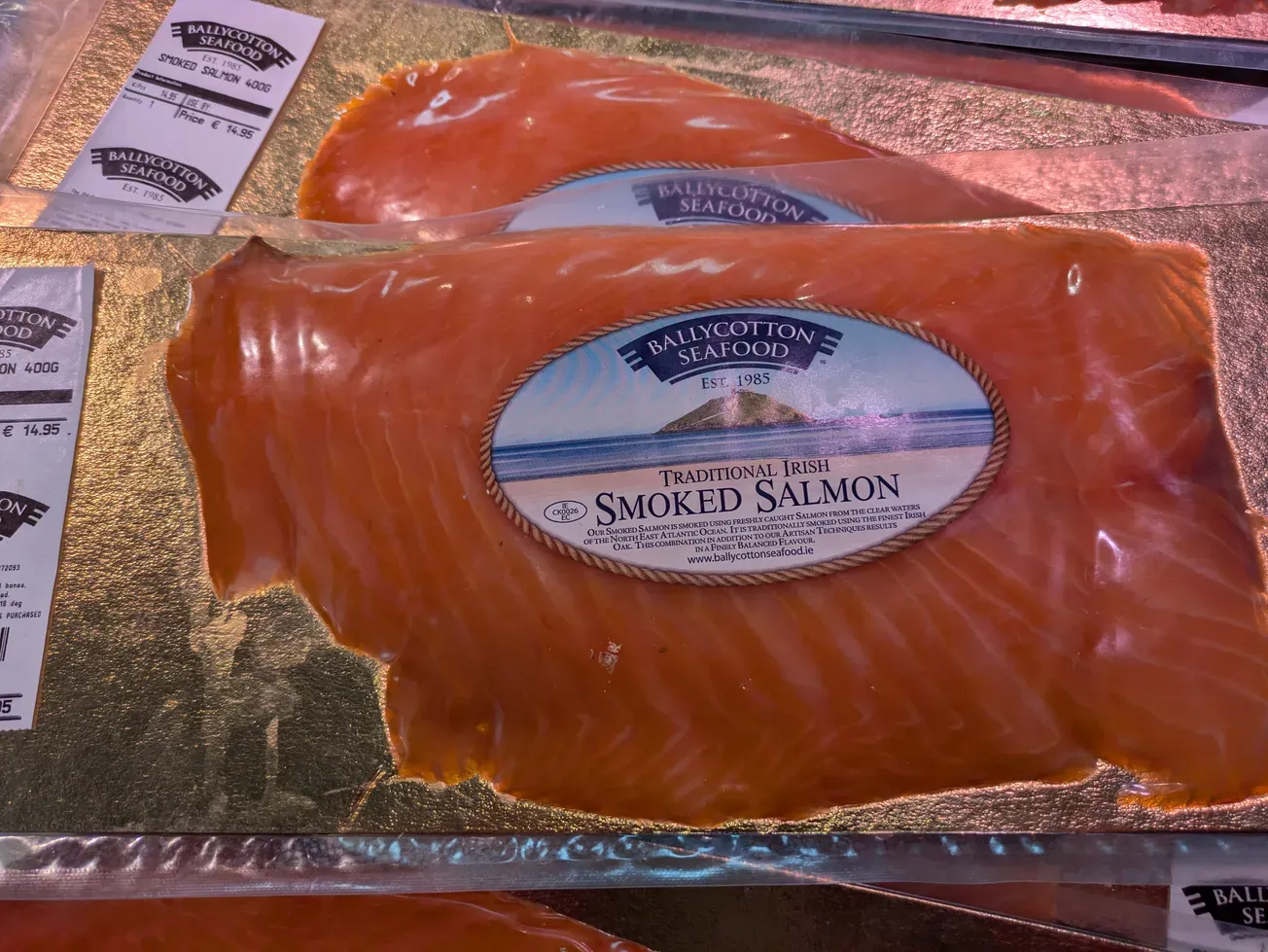 "Caught" Farmed Salmon
